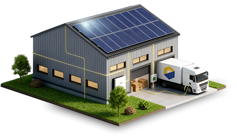 Сонячні панелі для бізнесу